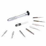 JAKEMY JM-8143 10 in 1 Multifunctional Aluminium Alloy Screwdriver Tools Kit Mobile Phone