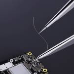 QianLi iNeezy Round Hand Polished Tweezers Stainless Steel Anti Rust Wear Resistance Corrosion Resis