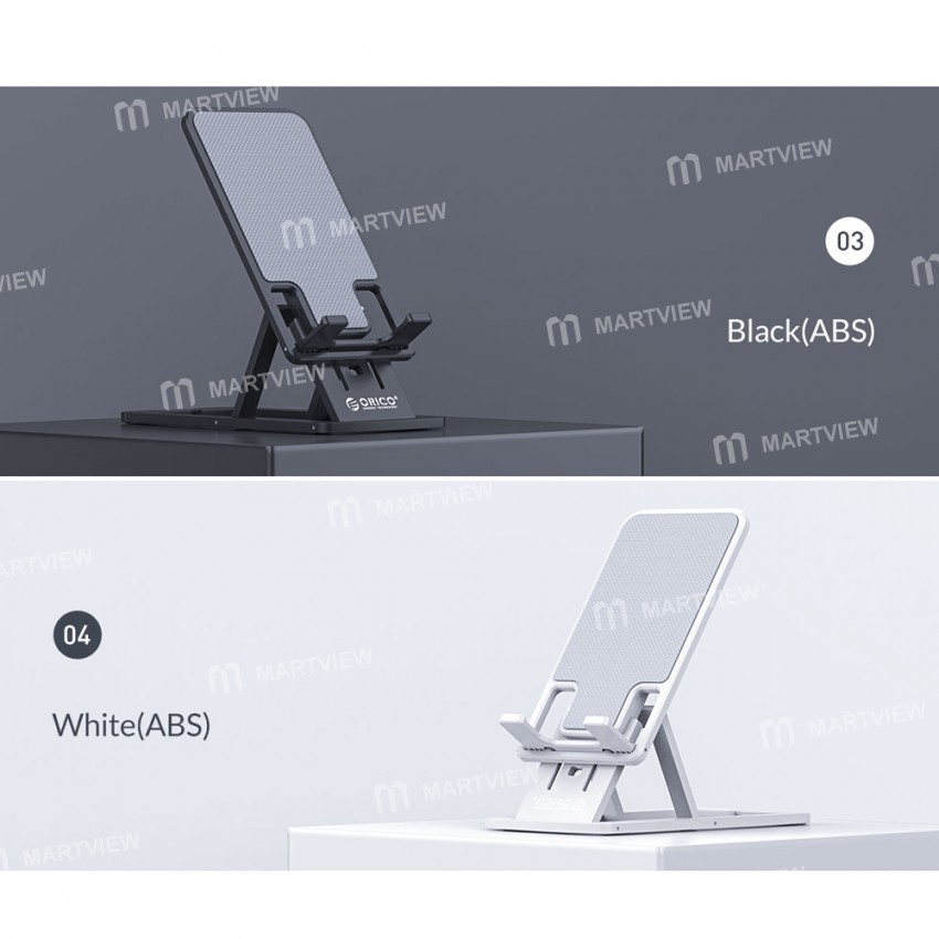 Orico MPH02 Metal or ABS Foldable Mobile Phone Stand for iPhone / Xiaomi / Samsung / Huawei
