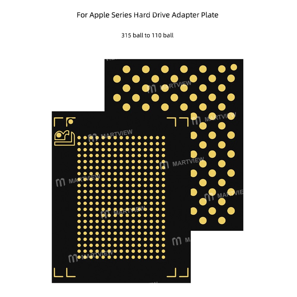 luban bga315-to-bga110-nand-conversion-board-for-iphone-ipad-mac-hard-disk-4