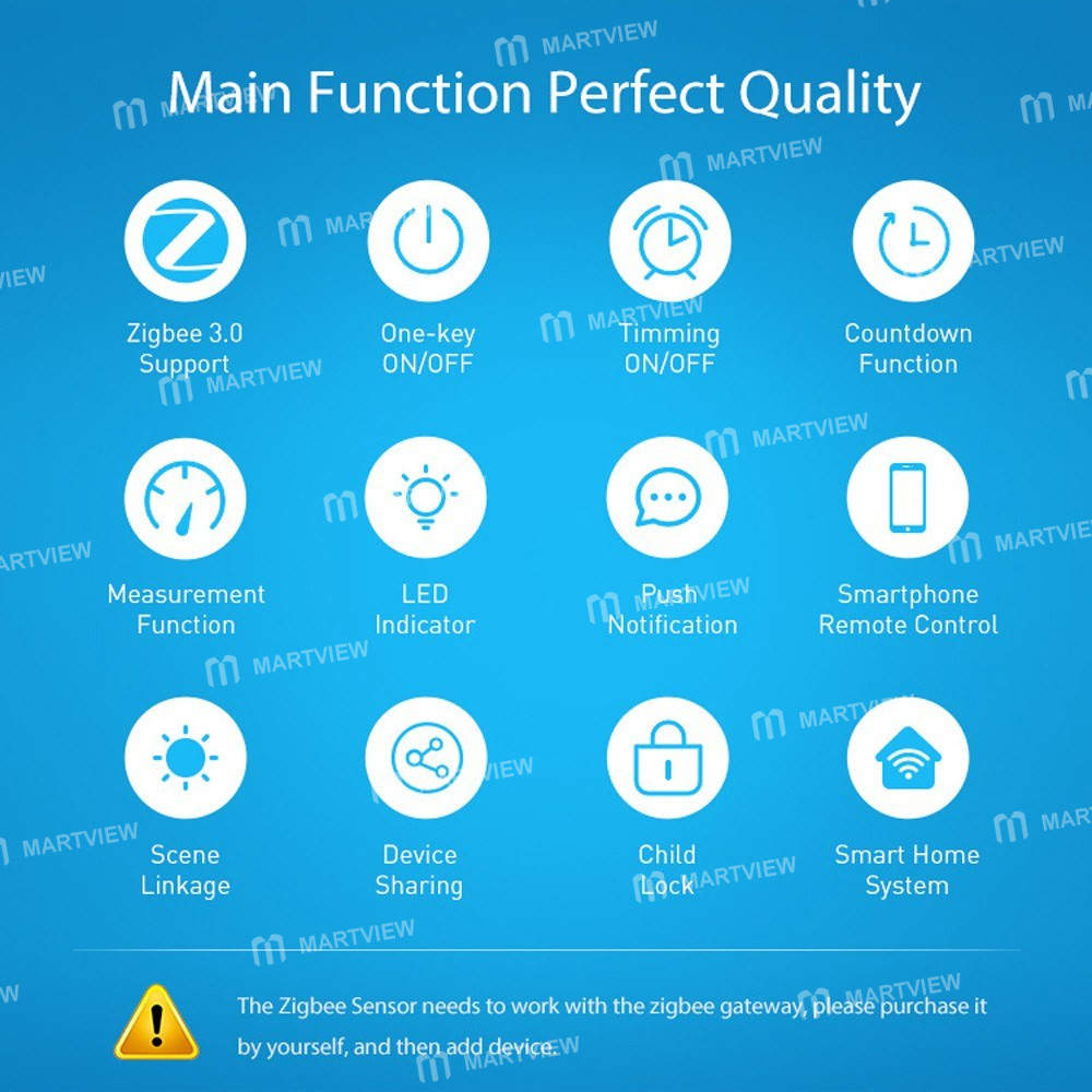 tuya zigbee-16a-intelligent-eu-plug-real-time-power-metering-7