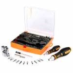 JAKEMY JM-6107 (79 in 1) Screwdriver Set Electronics Repairing Ratchet Tools Kit