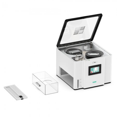 Refox AP32 Two Stations Screen Scratch Removal Desktop Grinding Polishing Machine