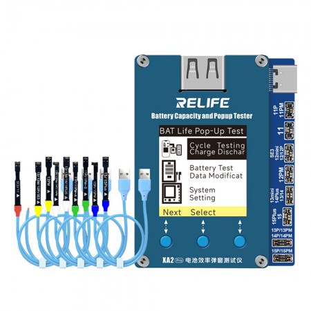 Relife XA2 Pro Cable-free Battery Efficiency Settings Automatically Repair for iPhone 11-15PM