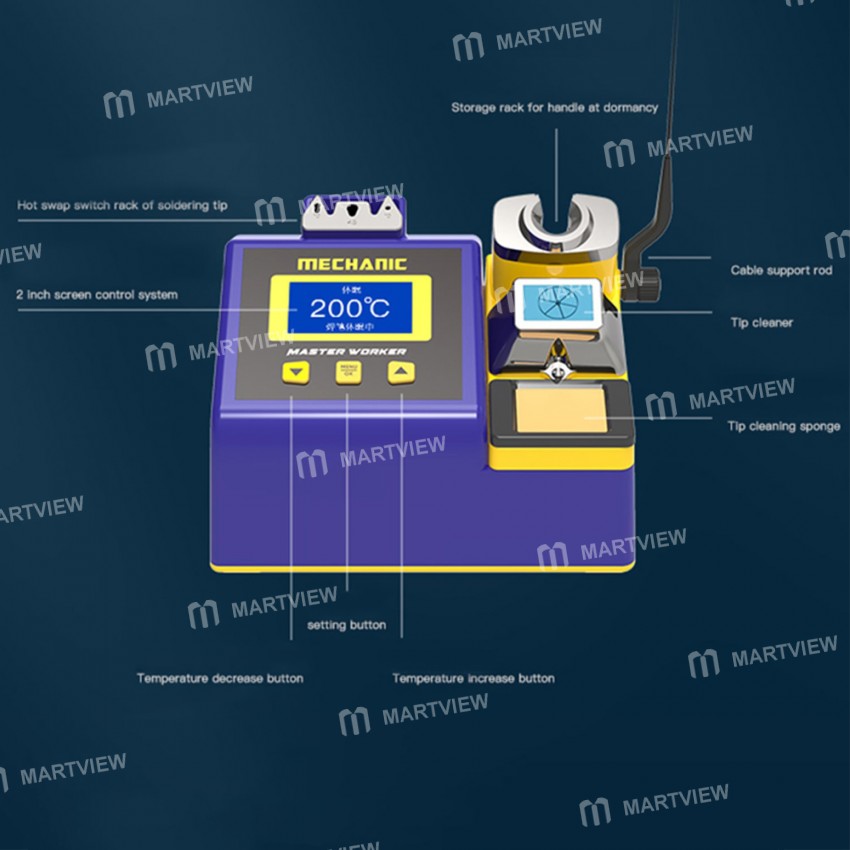 Mechanic MA-SD01 Nano Soldering Station Optional T245 T210 T115 Soldering Handle C245 C210 C115 Tip