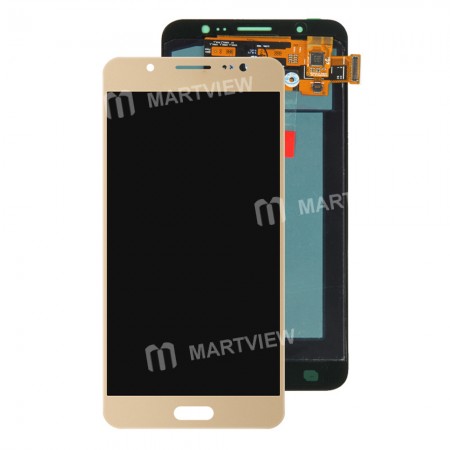 OLED LCD Display Touch Screen Digitizer Assembly Replacement for Samsung Galaxy J7 2016 J710F - Gold