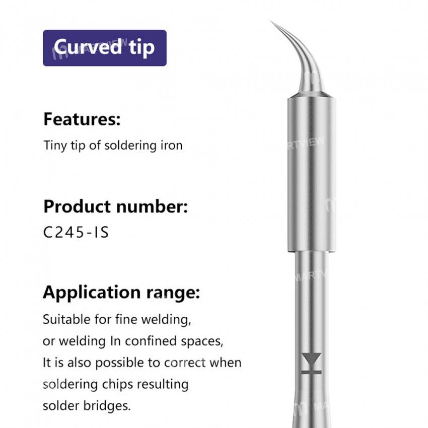 PPD C210 / C245 Universal Lead-free Soldering Iron Tips Compatible JBC Soldering Station