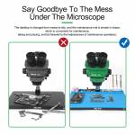 Relife RL-004I Insulation High-temperature Special Silicone Maintenance Pad for B3 Microscope Base