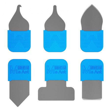 MaAnt MY-118 6-in-1 Ultra Thin Mobile Phone Curved Screen and Middle Frame Disassemble Pry Tool
