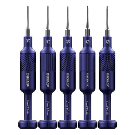 Mechanic Smart Mortar 5-in-1 Magnetic Precision S2 Steel 2D Screwdriver Set Compatible with iPhone 17 Series
