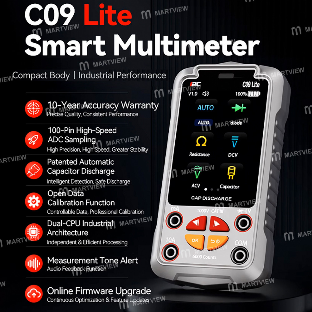 i2c c09-lite-full-auto-industrial-multimeter-supports-capacitive-discharge-live-screen-mirroring-7