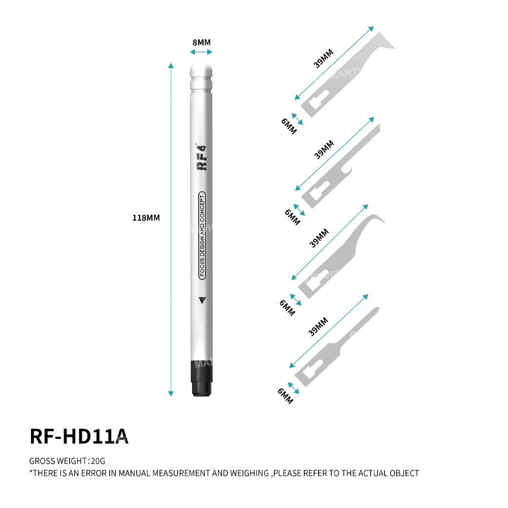 rf4 rf-hd11a-4-in-1-blades-set-with-hnadle-for-pcb-glue-remover-prying-dismantling-2