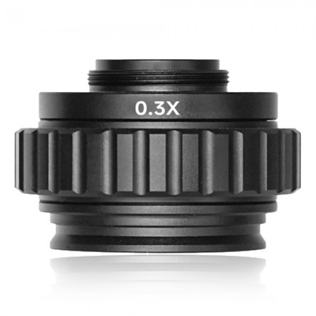 Amaoe CTV 0.3X Focus 38mm Adjustable C-Mount Adapter for Trinocular Stereo Microscope