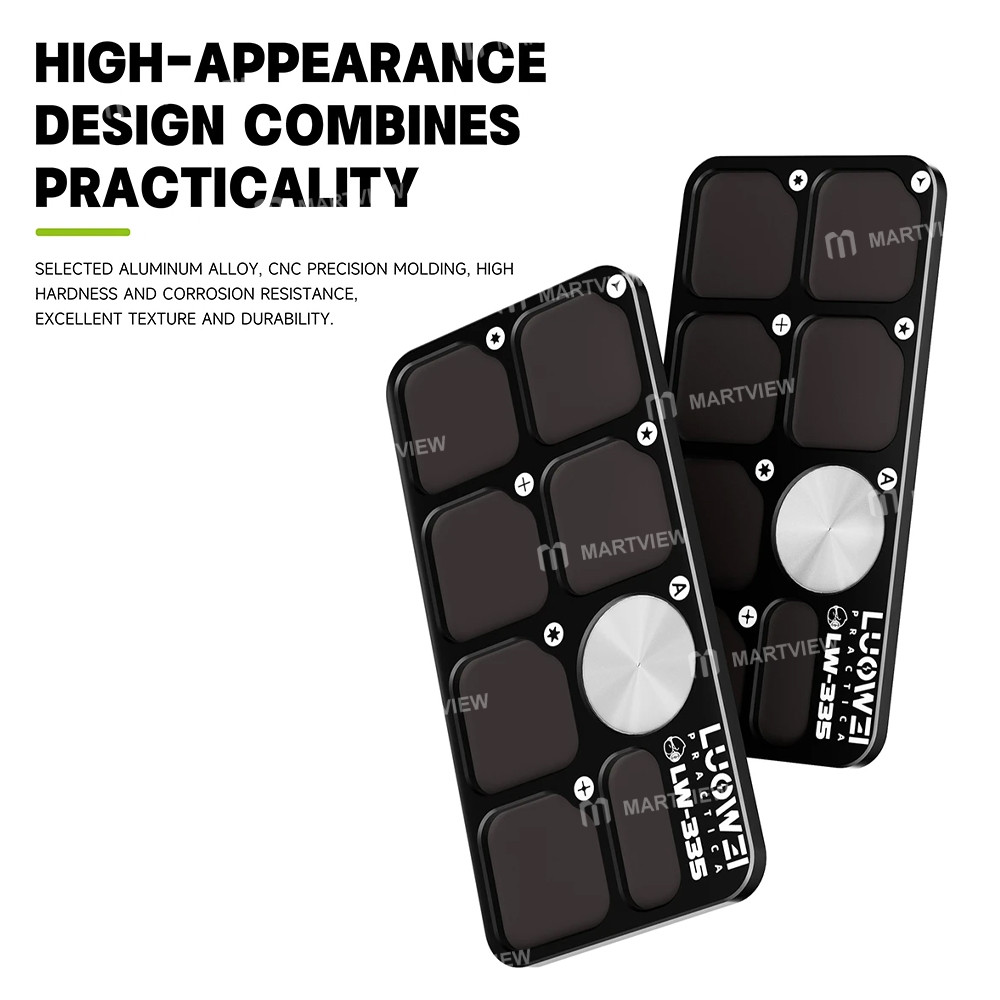 luowei lw-335-7-separate-zones-aluminum-alloy-screw-magnetic-storage-board-6