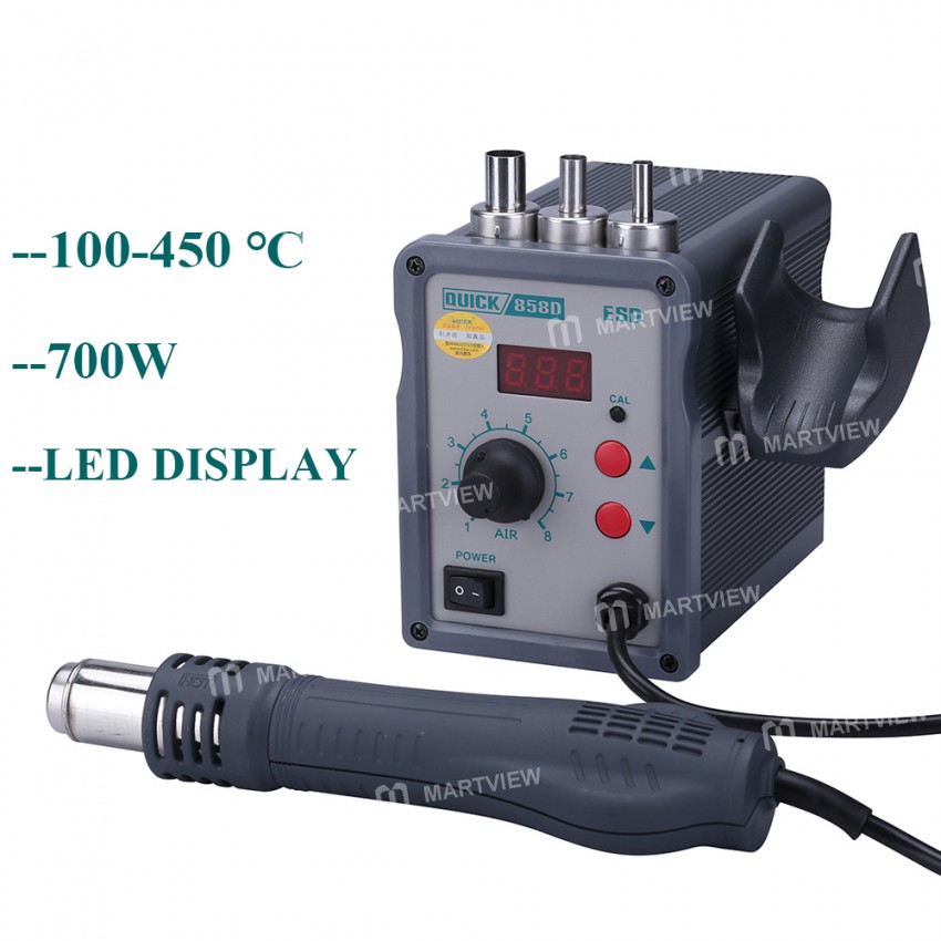 Quick 858D 700W SMD Hot Air Soldering Station