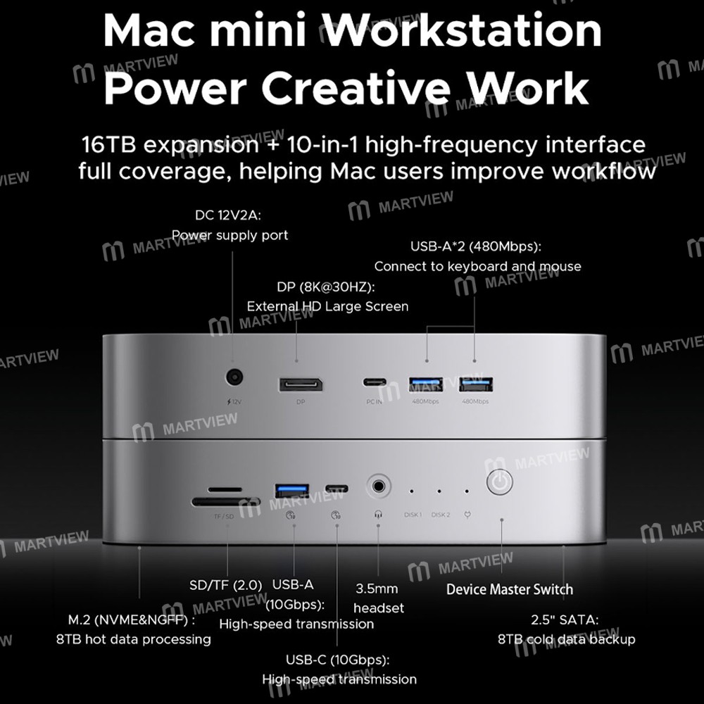 orico mc25m-studiolink-10-in-1-docking-station-with-m2-nvme-ngff--25-inch-hard-drive-enclosure-6