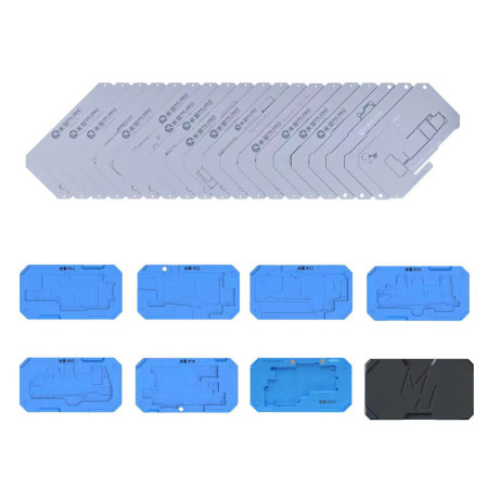 Mijing Z20 Max Motherboard Middle Layer Planting Tin Platform for iPhone X to 17Pro Max