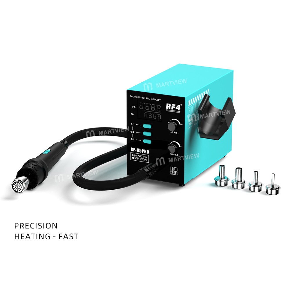 rf4 rf-h5pro-800w-hot-air-gun-digital-display-intelligent-bga-rework-station-3