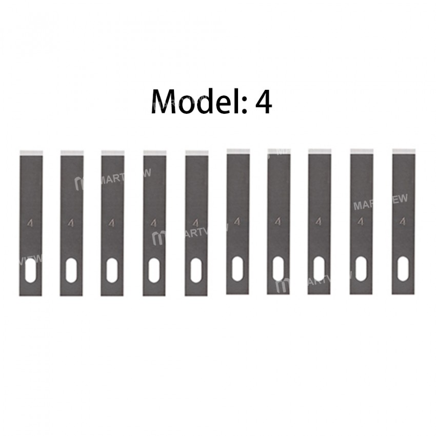 Non-Slip Metal Engraving Craft Knife Tools Set with 10pcs Blades