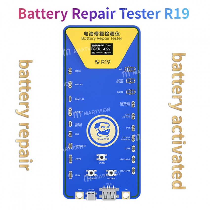 mechanic r19-battery-activated-repair-tester-for-iphone-11-to-13pro-max-and-android-phones-2