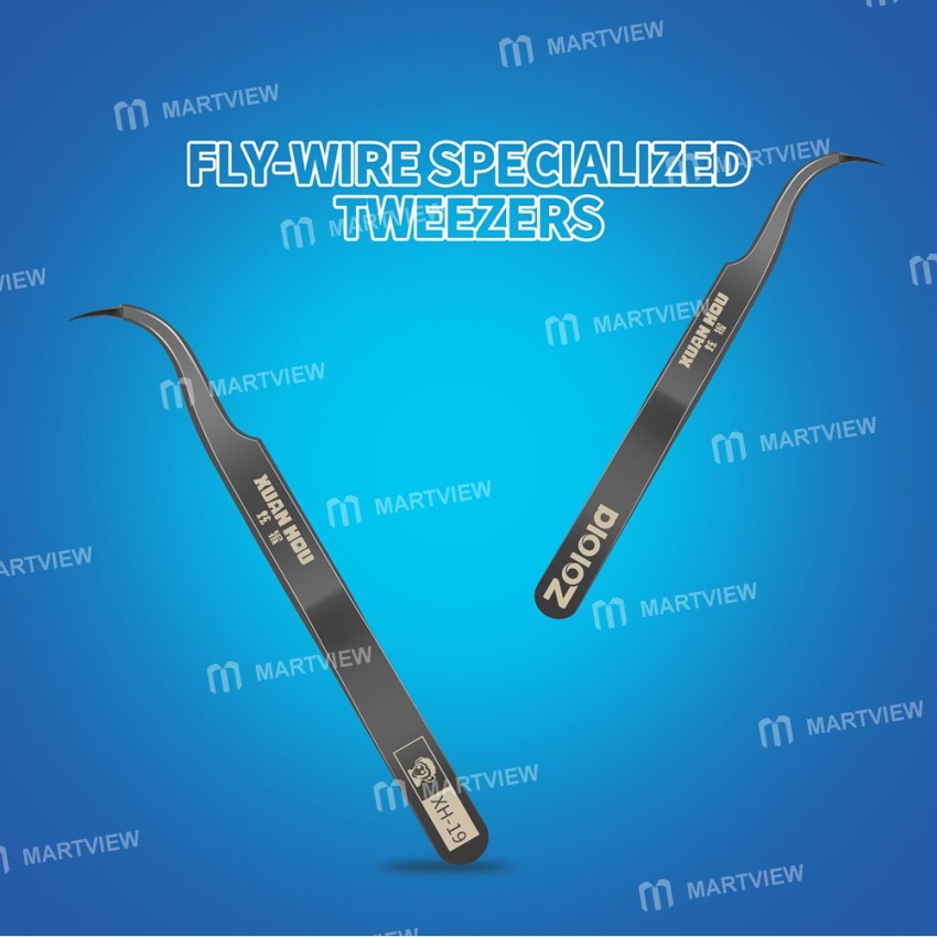 Xuanhou Precision Stainless Steel Fly Line Tweezers for Mobile Phone Repair
