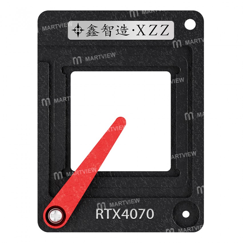 xinzhizao 045mm-magnetic-bga-reballing-tin-planting-platform-for-rtx4070-graphics-card-2