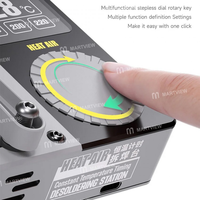 mechanic heat-air-intelligent-motherboard-layered-desoldering-station-for-iphone-x-to-15pro-max-6
