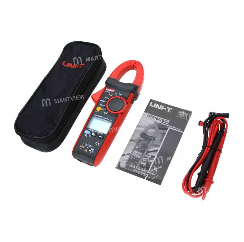 UNI-T UT216A True RMS Digital Clamp Meter Auto Range w / NCV Capacitance Ohm Test