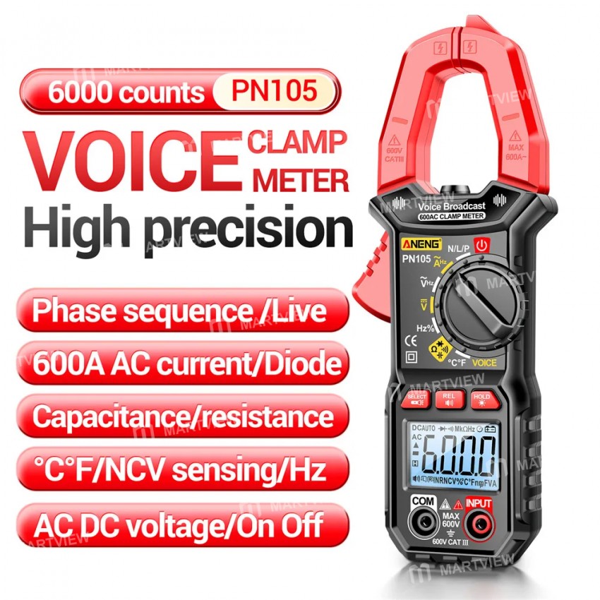 aneng pn105-600a-non-contact-voice-broadcast-clamp-multimeter-with-measure-temp-function-1