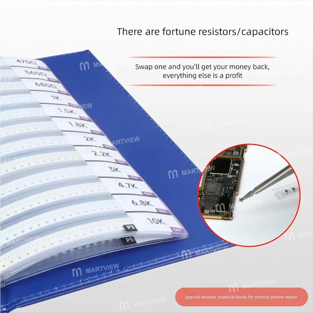 luban mobile-phone-repair-specialized-resistor-material-book-7