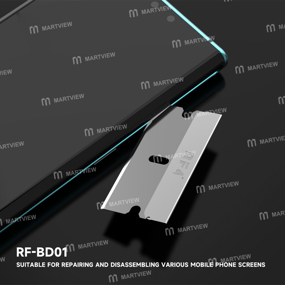 rf4 rf-bd01-single-sided-high-toughness-carbon-steel-blades-for-lcd-screen-oca-glue-remover-4