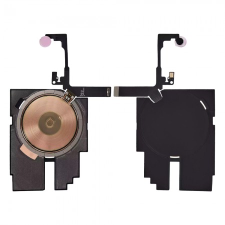 Replacement Wireless NFC Charging Coil with Flashlight Flex Cable for iPhone 16 Pro