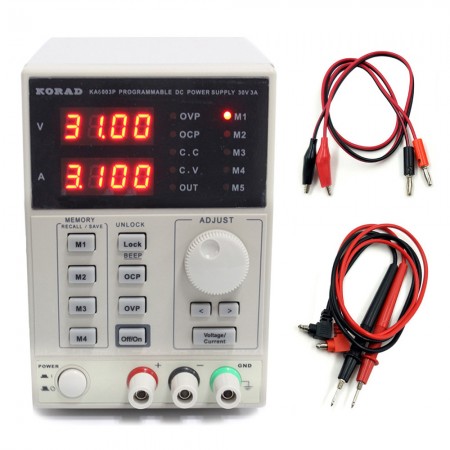 Korad KA6003P 60V 3A Adjustable Programmable DC Regulated Power Supply with USB RS232 Interfaces