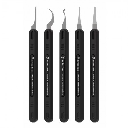 Tribe Tool 5-in-1 Integrated Maintenance Blades Set for Cutting / Glue Removal / Disassembly