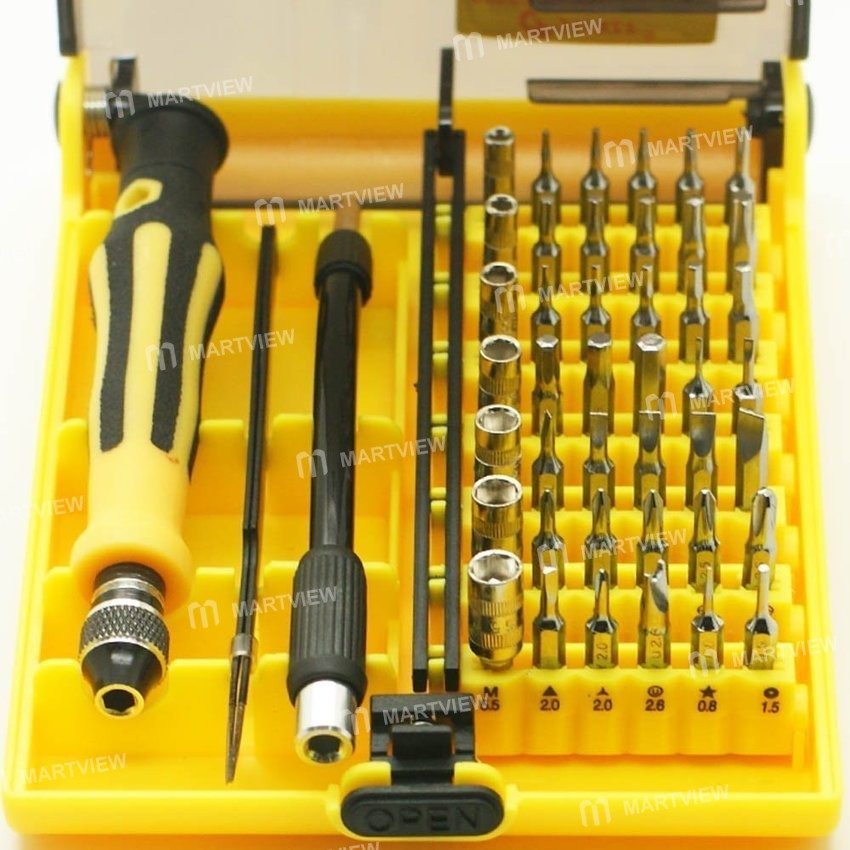 JACKLY JK-6089B (45 in 1) Screwdriver Set Repair Tools For Mobile Phone