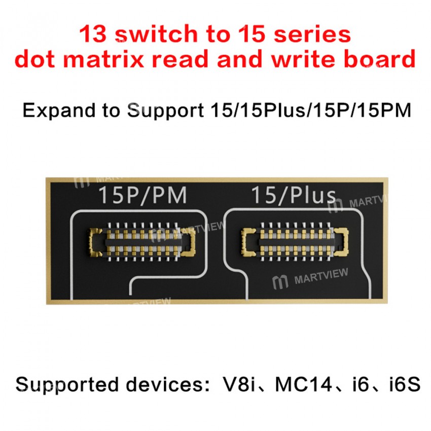 i2c iphone-13-switch-to-15-series-dot-matrix-read-write-board-support-mc14-i6-i6s-v8i-device-3