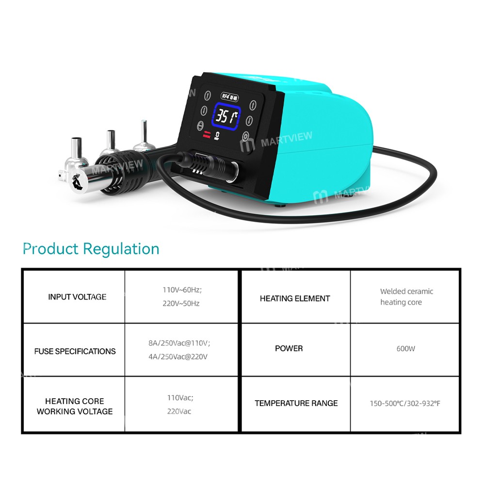 rf4 rf-h6-600w-temperature-control-bga-hot-air-rework-desoldering-station-for-mobile-phone-repair-7