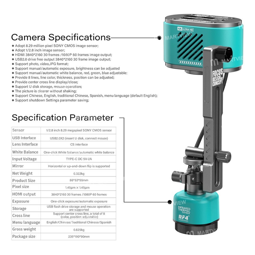 rf4 rf-c39l-2-in-1-4k-visible-and-infrared-dual-spectral-thermal-camera-with-fixed-trestle-4