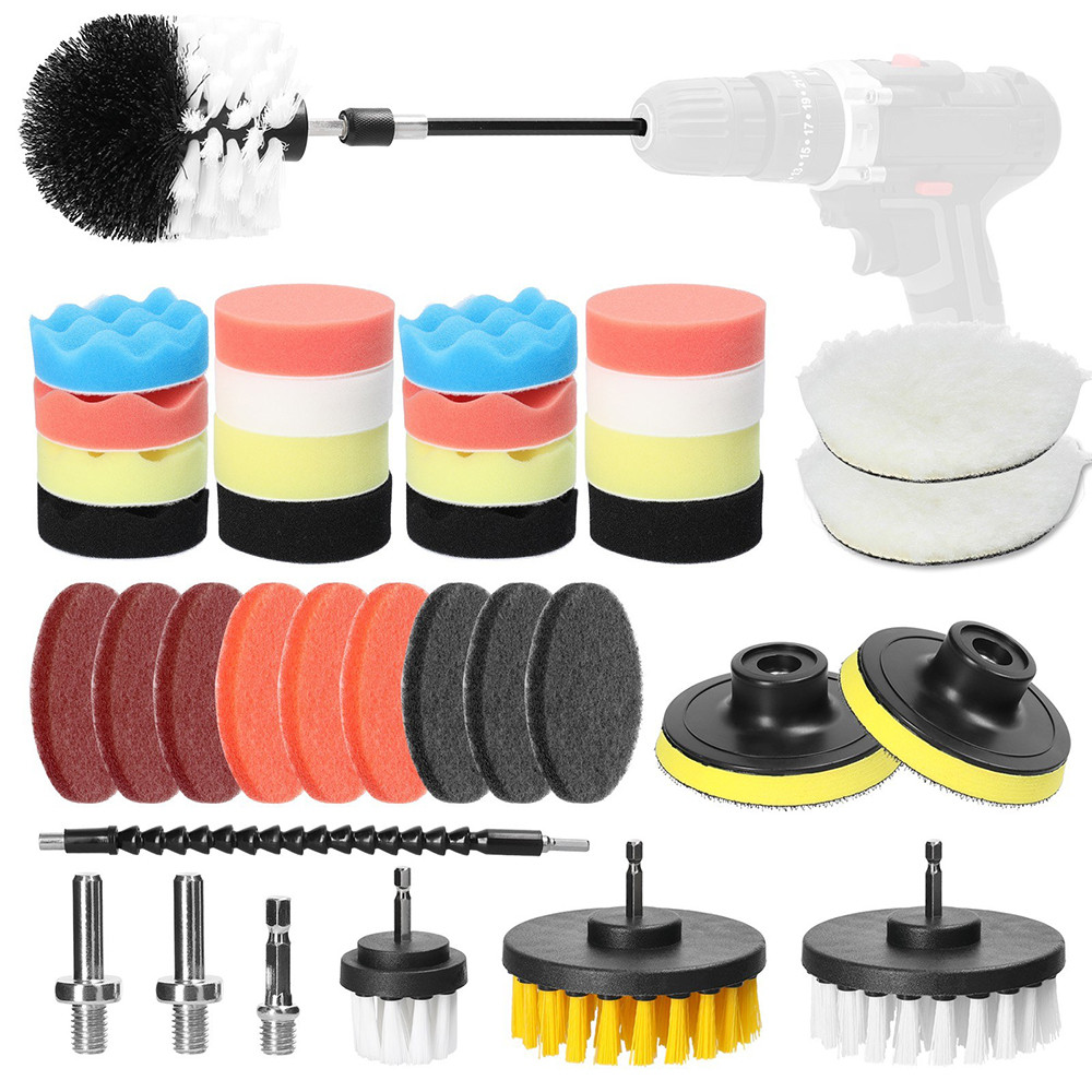 38pcs car-polishing-pads-waxing-buffing-sponge-pad-kit-set-1