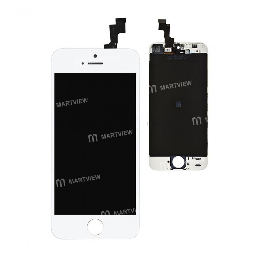 LCD For iPhone 5s Replacement Screen Touch Digitizer - White