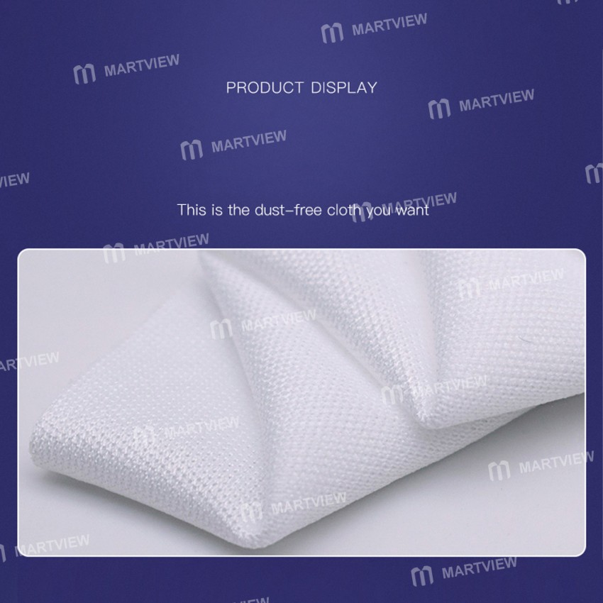 PPD 4-inch 10x10cm Anti-static Dust-free Cleaning Cloth for UV Printer Phone Camera PC Screen