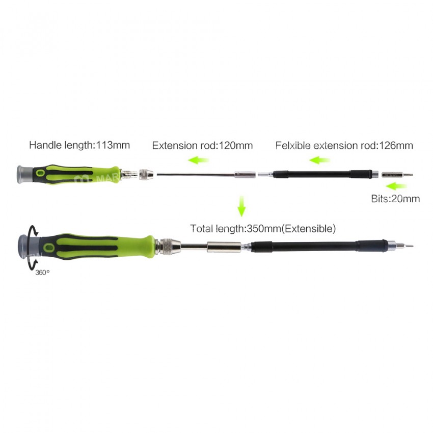 BST-8913 45-in-1 Precision Magnetic Screwdriver Set