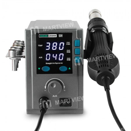 SUGON 2020D 700W Hot Air Gun Lead-Free Rework BGA SMD Soldering Station