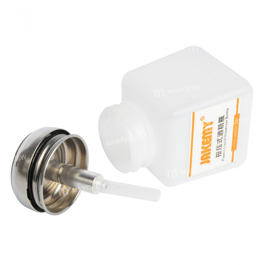 JM-Z10 120ml Portable Plastic Liquid Alcohol Bottle