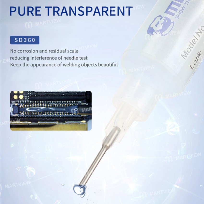 Mechanic SD360 No-clean Flux Solder Paste with Push Rod for PCB SMD BGA Soldering Tools