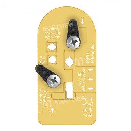 WL Face Lattice Dot Matrix ID Repair Holder Reballing Platform Fixture for iPhone 12 Pro Max /  12 Pro /  12 / 11 Pro Max / 11 Pro / Xs