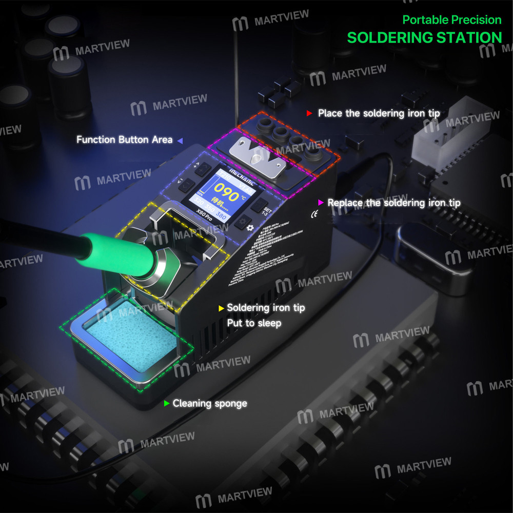 mechanic x60-pro-portable-precision-soldering-station-compatible-with-115-210-soldering-handles-5