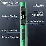 2uul sd11-espresso-electric-screwdriver-with-4pcs-s2-bits-for-mobile-phone-repair-10