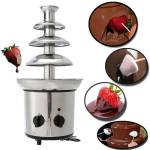 chocolate fountain-4-tier-electric-melting-machine-fondue-pot-set-06