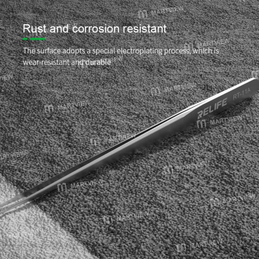 Relife RT-11A Stainless Steel High-Precision Flying Line Jump Wire Tweezers